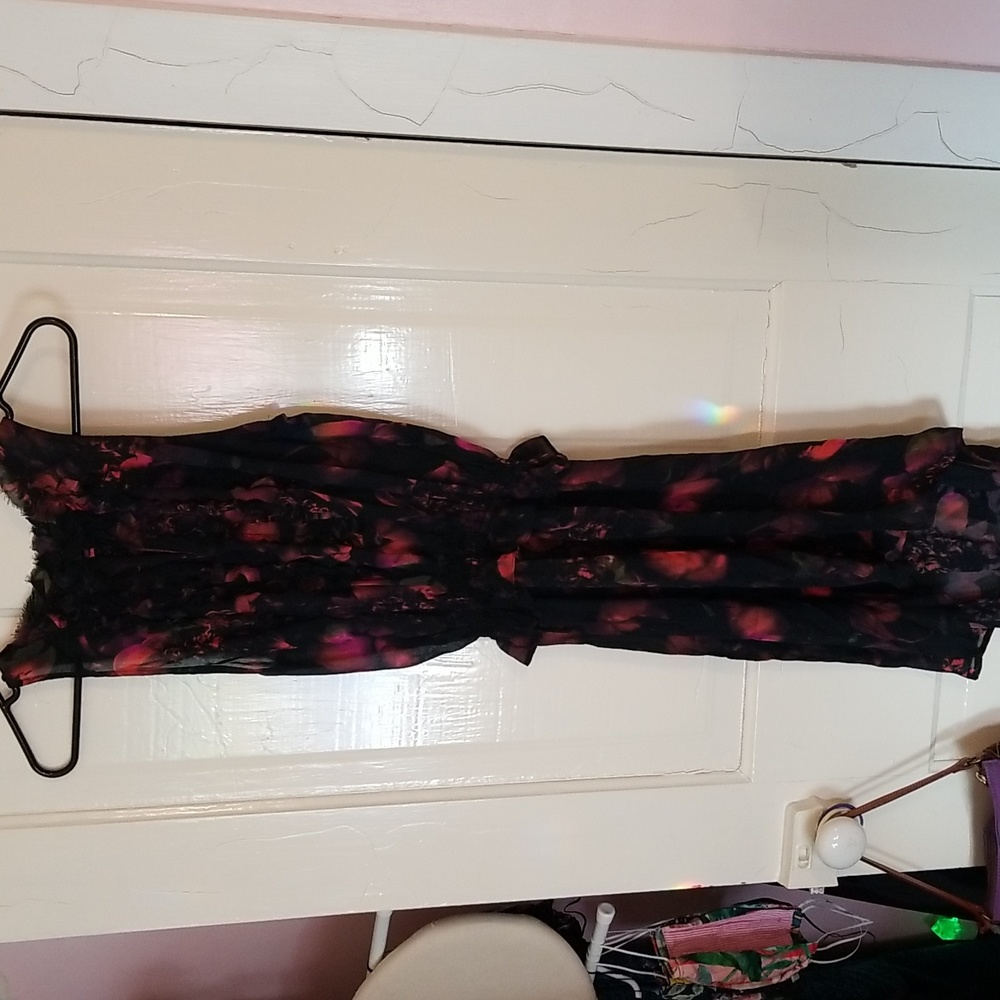 Calvin Rucker floral dress